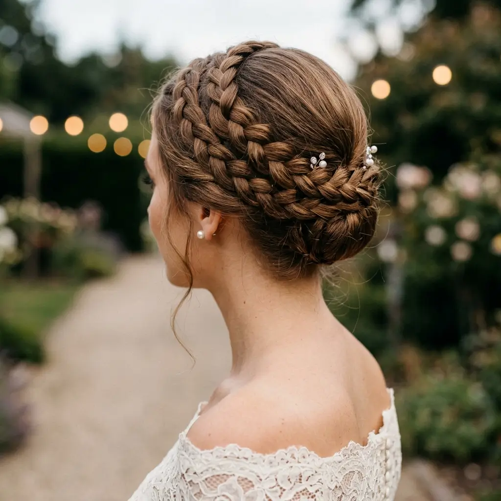 The Crown Braid Updo