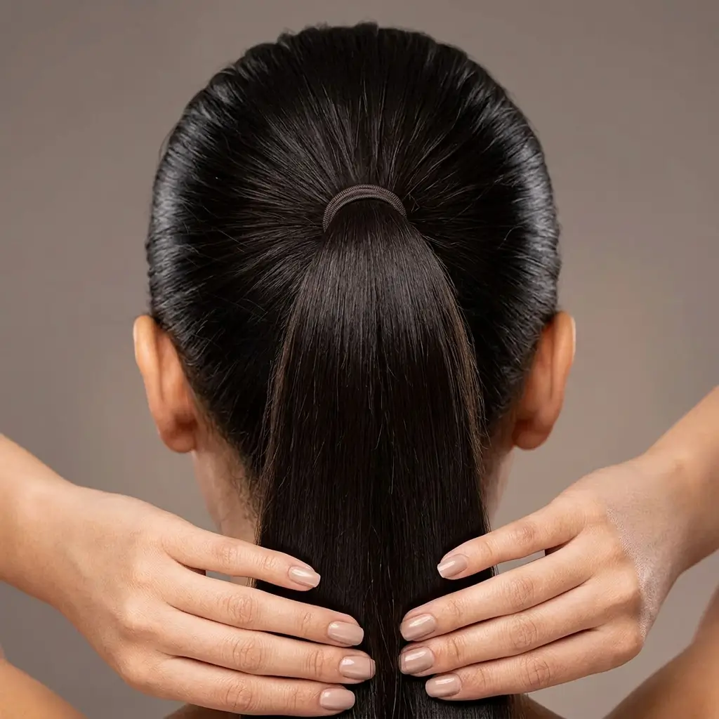 The Knotted Ponytail