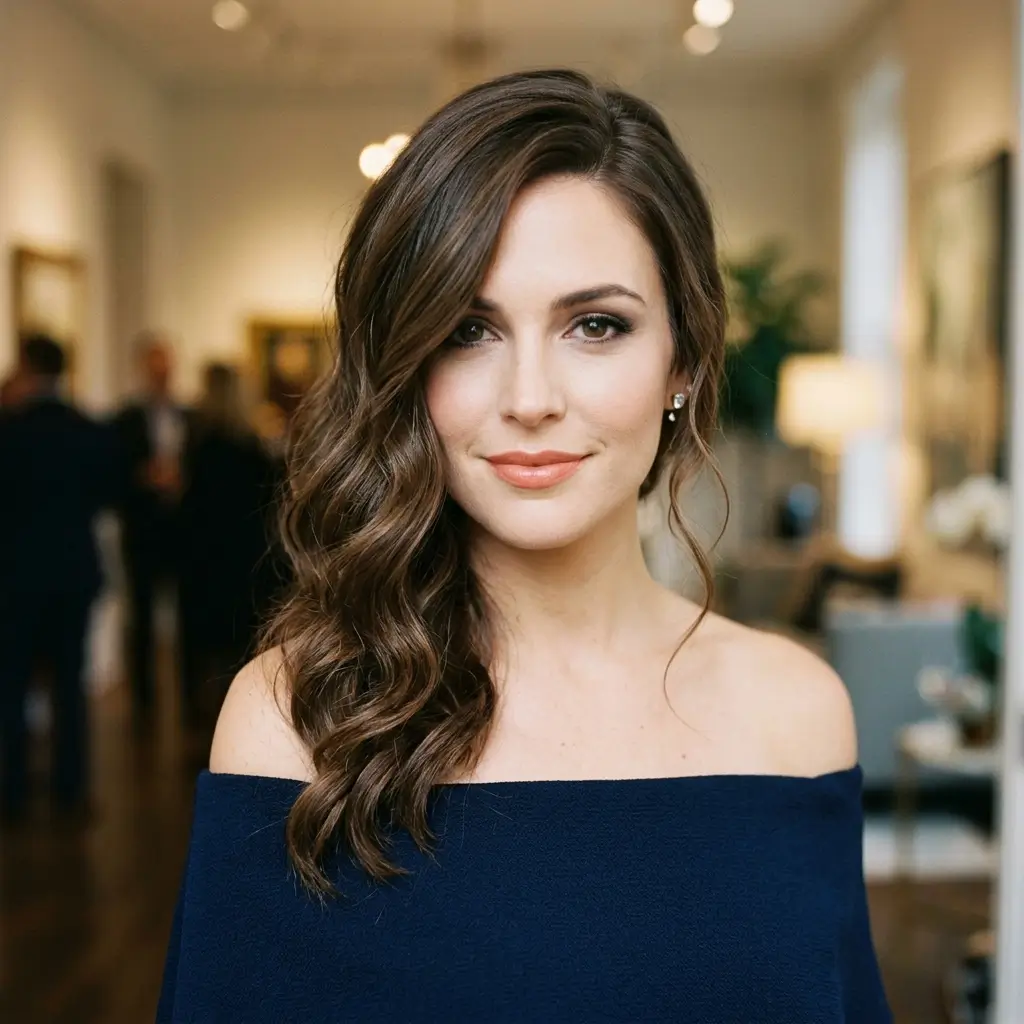 The Side Swept Style