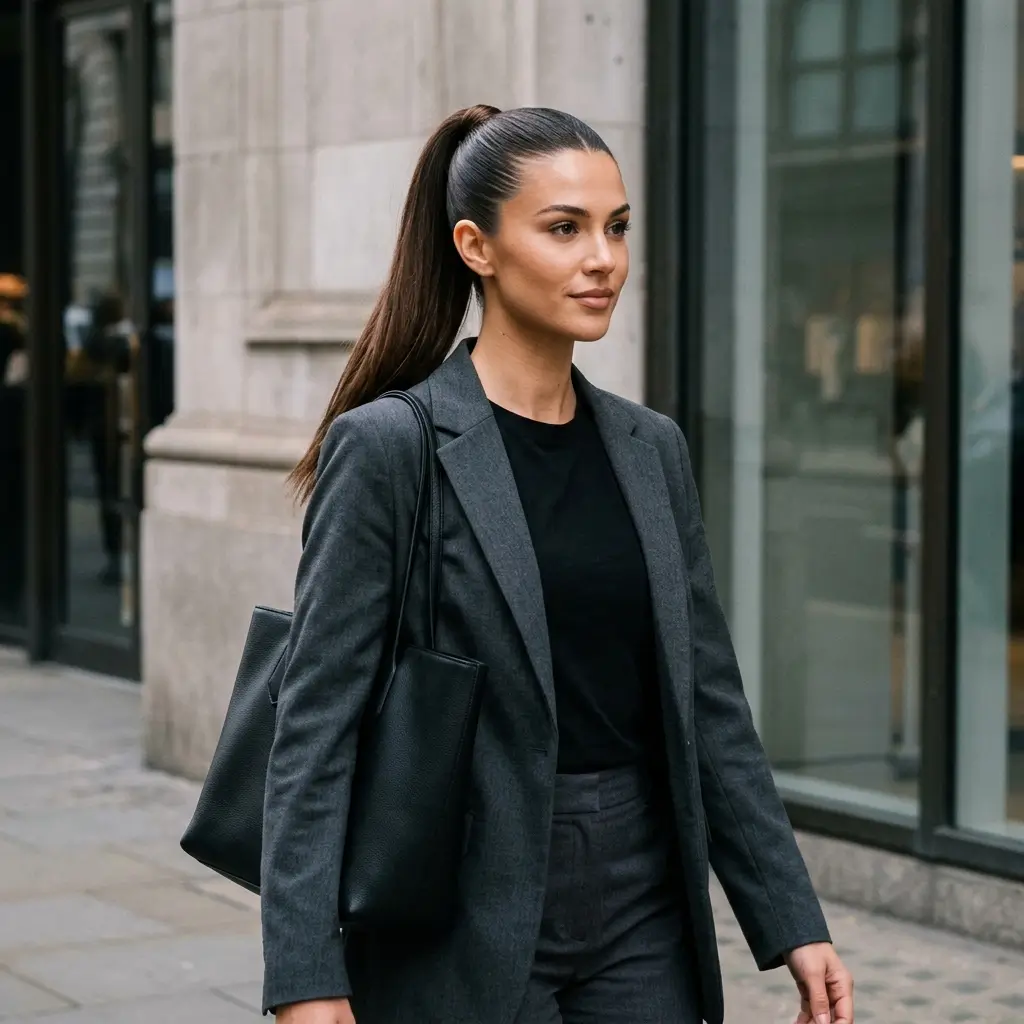 The Sleek High Ponytail