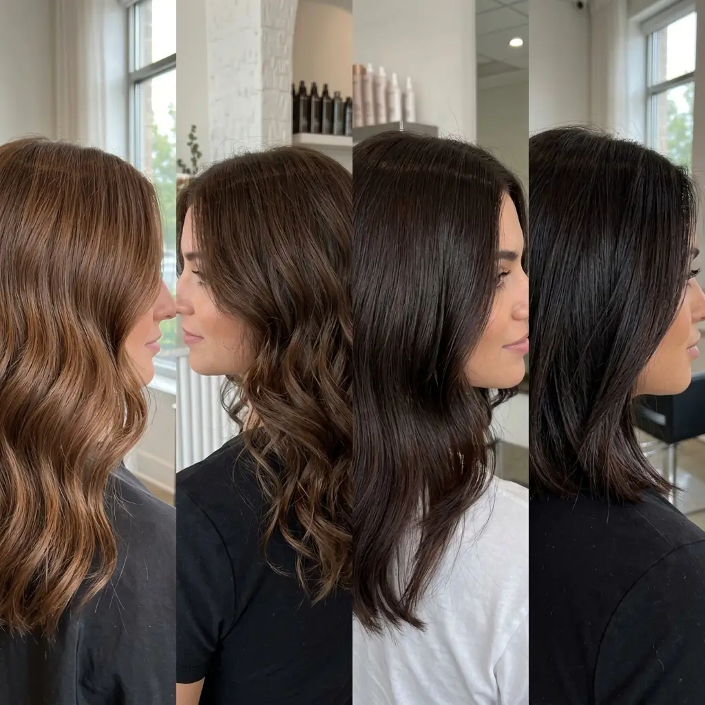 The shade spectrum goes from milk chocolate to almost black and every stop is gorgeous