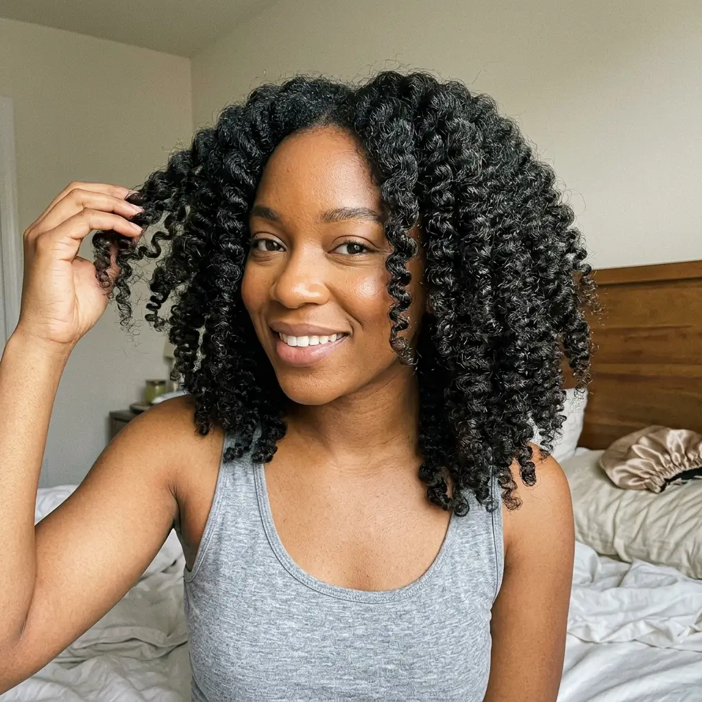 Two Strand Twist Out