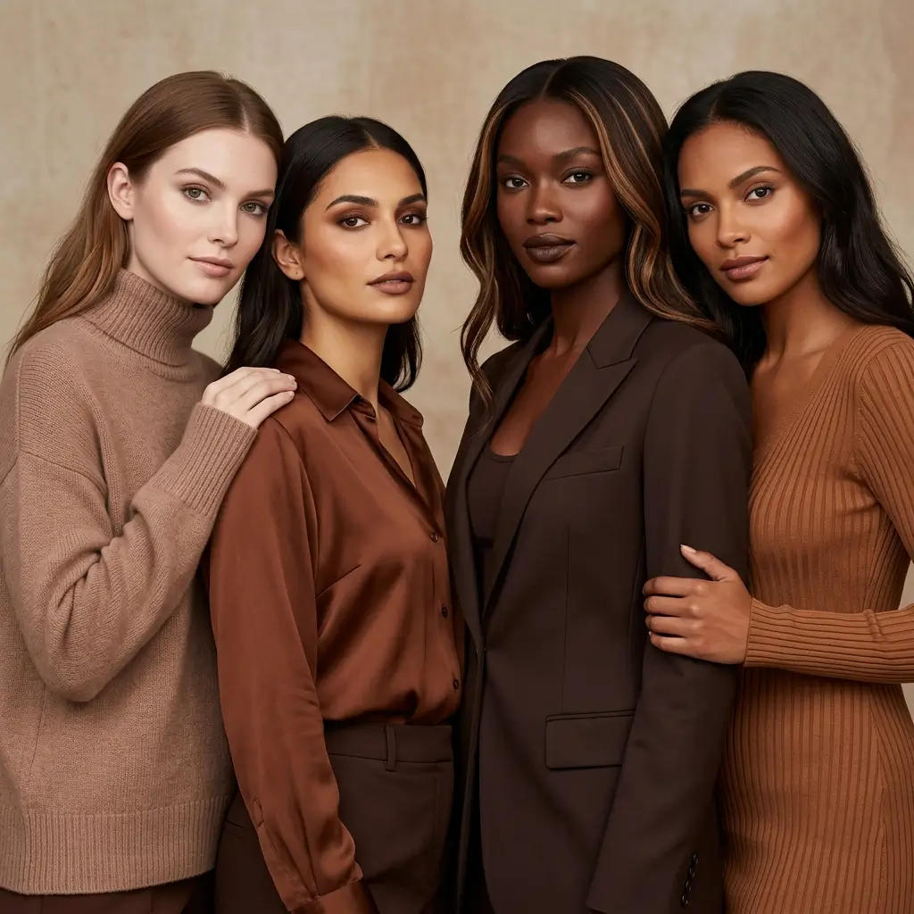 Your skin tone determines which chocolate shade will look most flattering on you