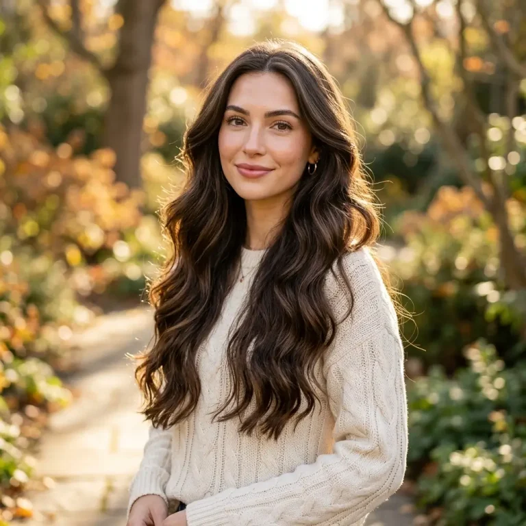 dark brown hair color