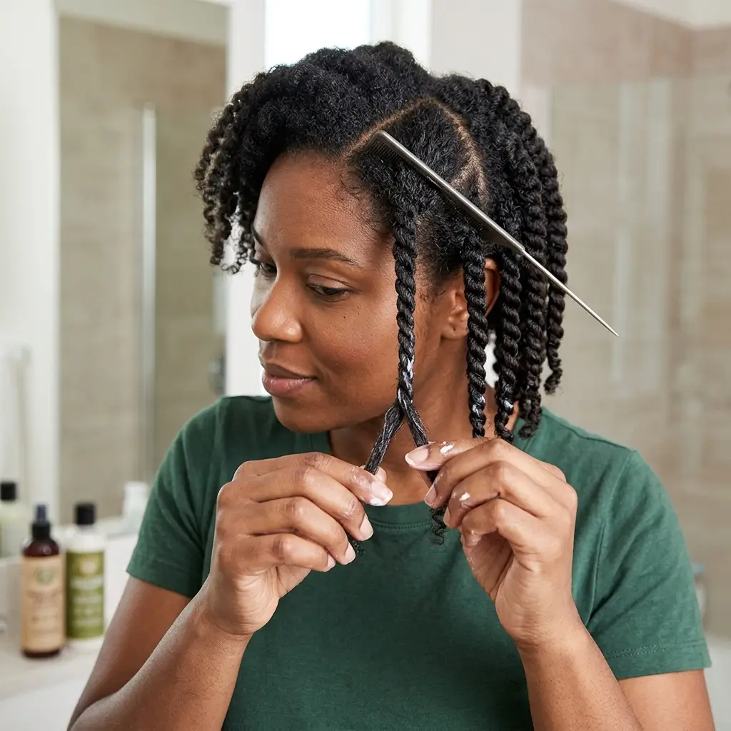 Two Strand Twists