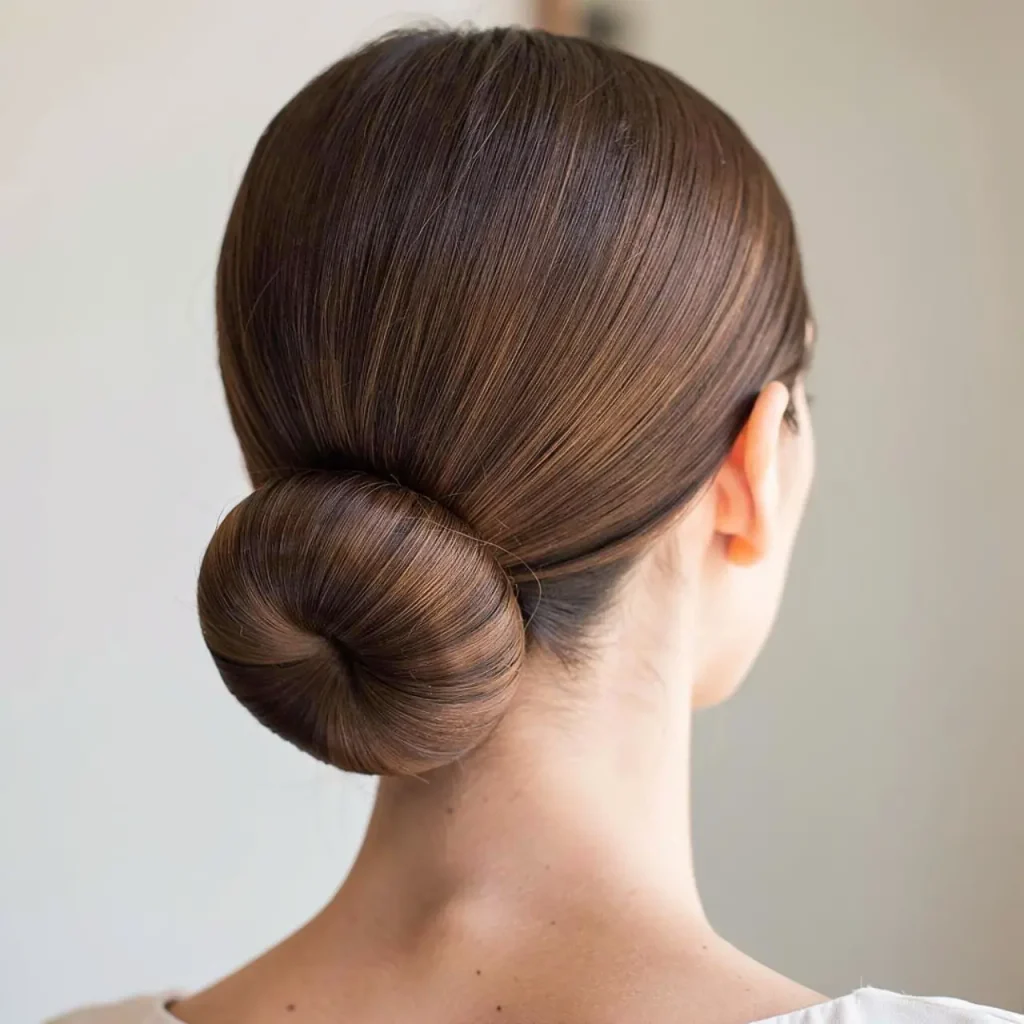 11. Low Mini Bun