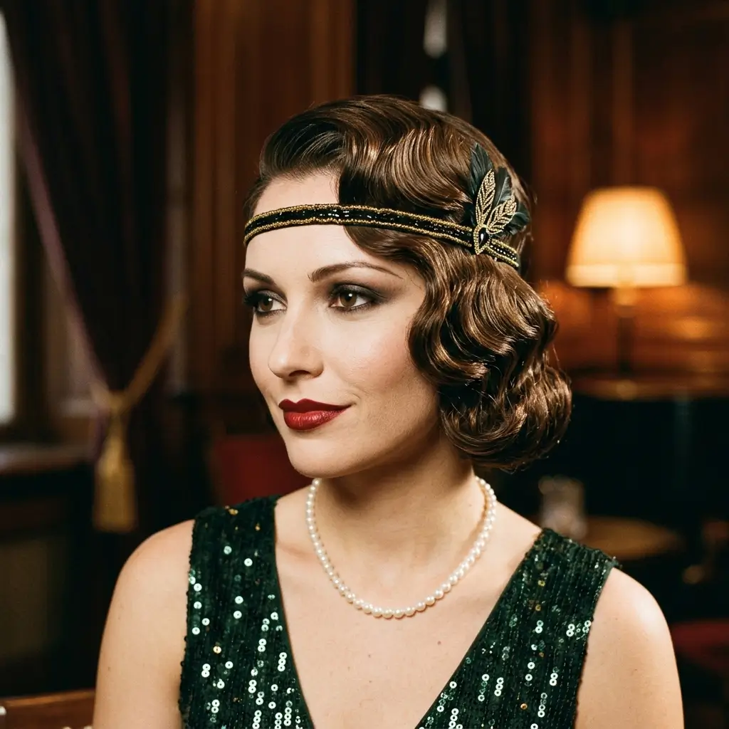 12. Finger Waves (Vintage Glam)