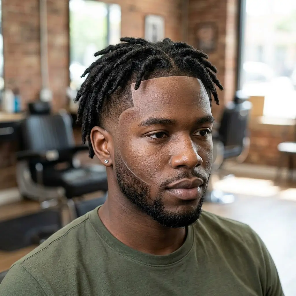 14. Chunky Short Dreads (Bold Texture)