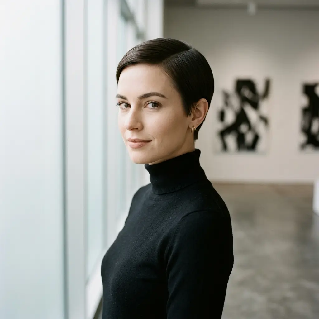15. Sleek Pixie (Minimal and Chic)