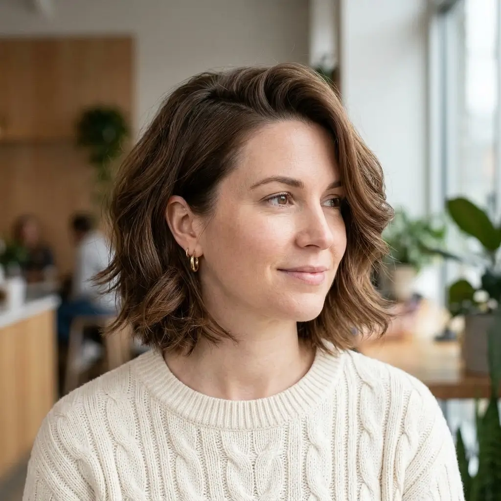 3. Side Parted Bob (Instant Lift)