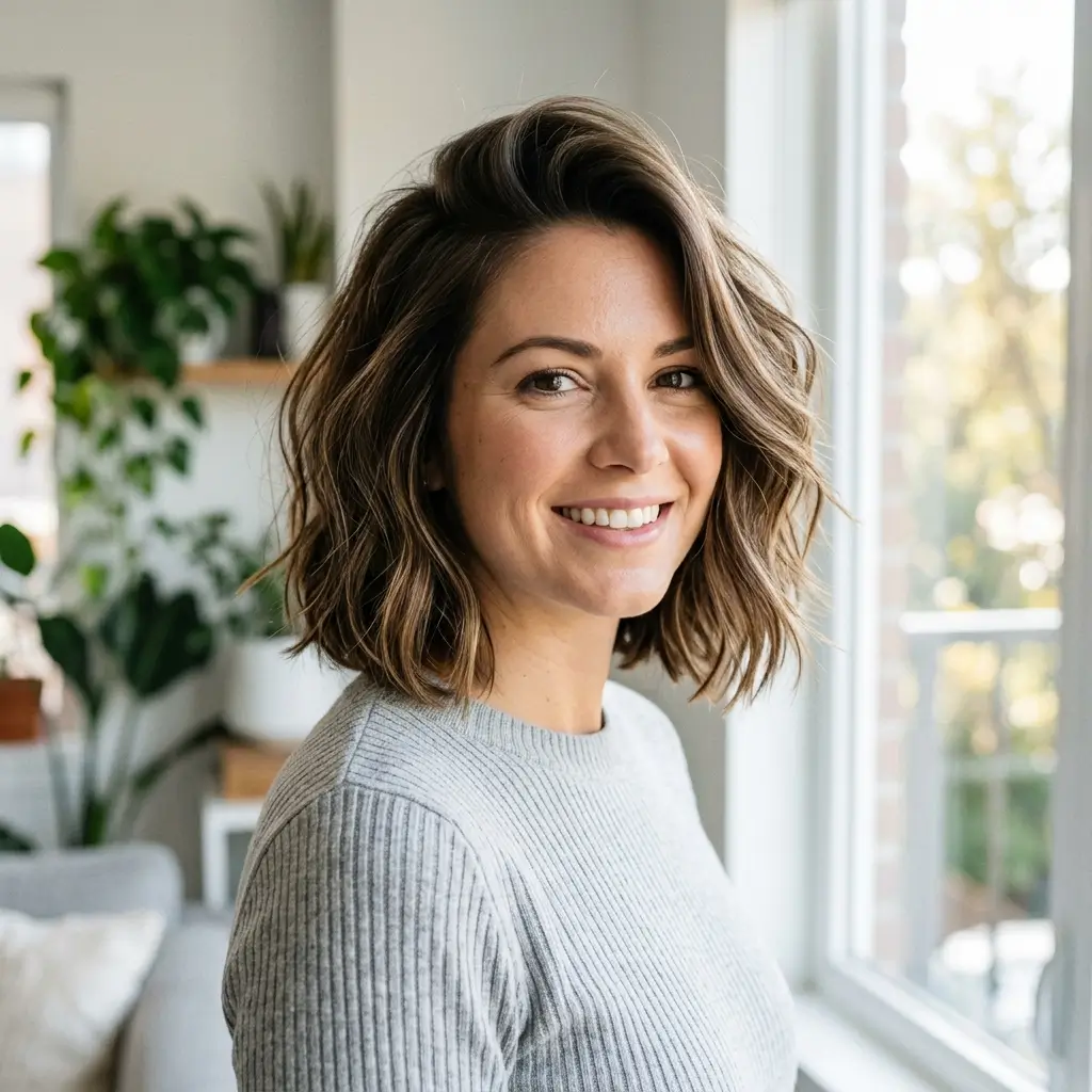 4. Side Part Bob (Instant Lift)