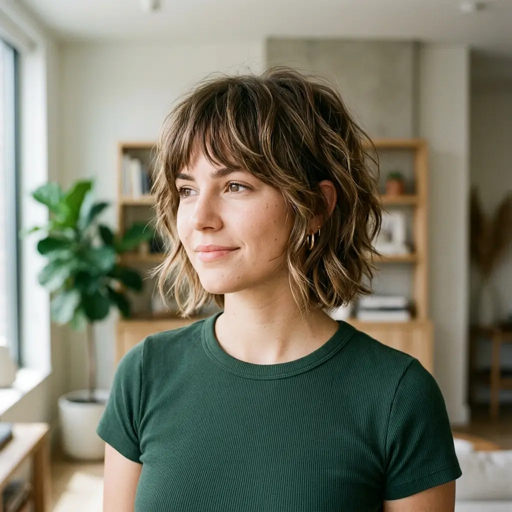 5. Short Shag Cut (Modern Texture)