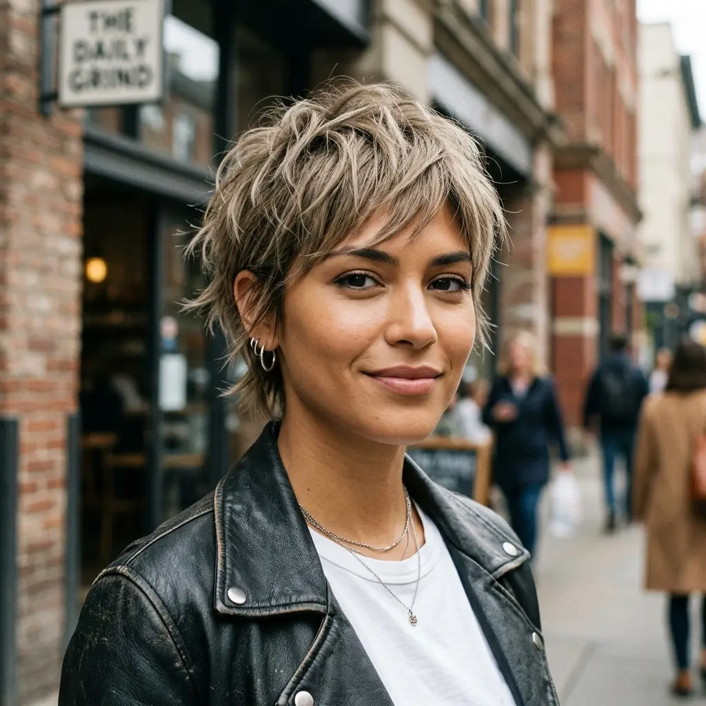 6. Choppy Pixie Cut