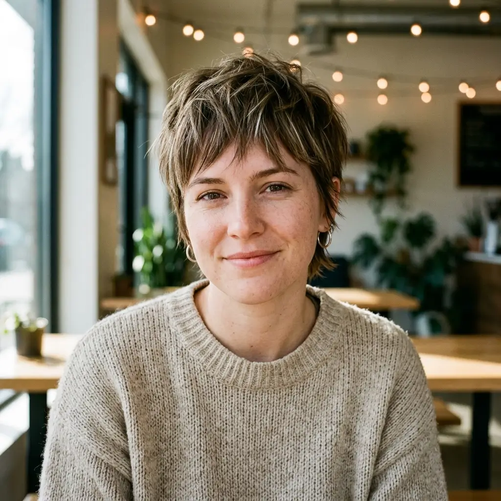 6. Choppy Pixie Cut