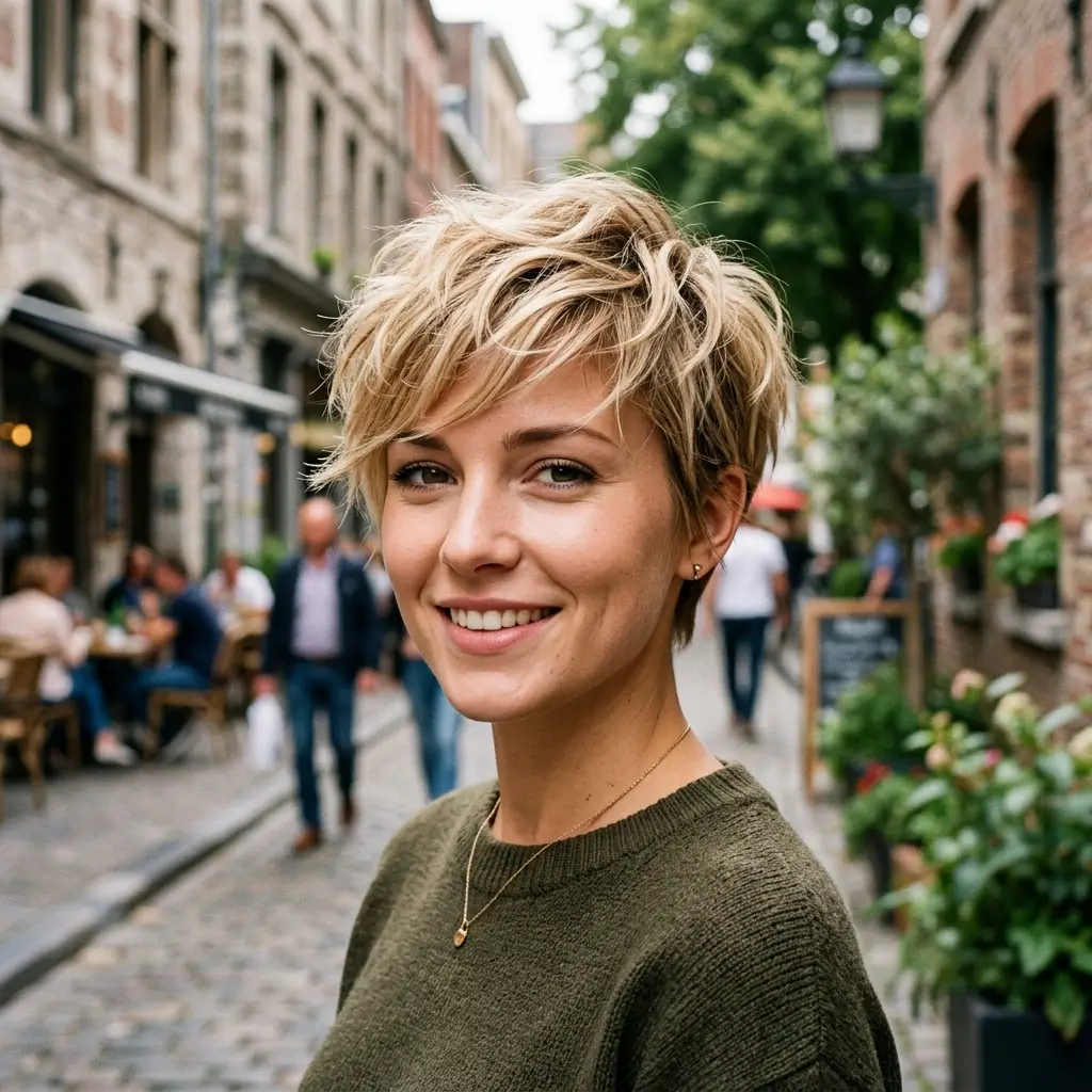 6. Choppy Pixie Cut