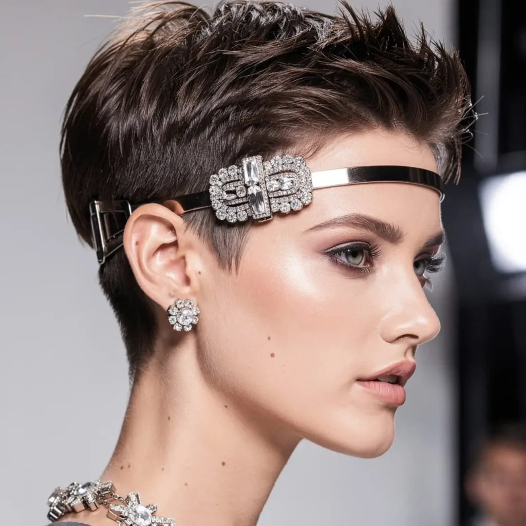 8. Pixie with Statement Accessories