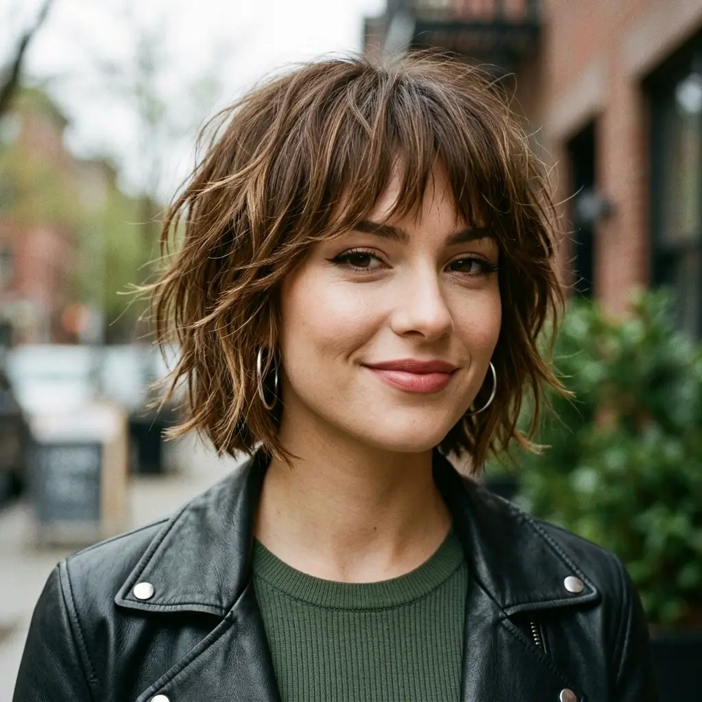 9. Short Shag Cut