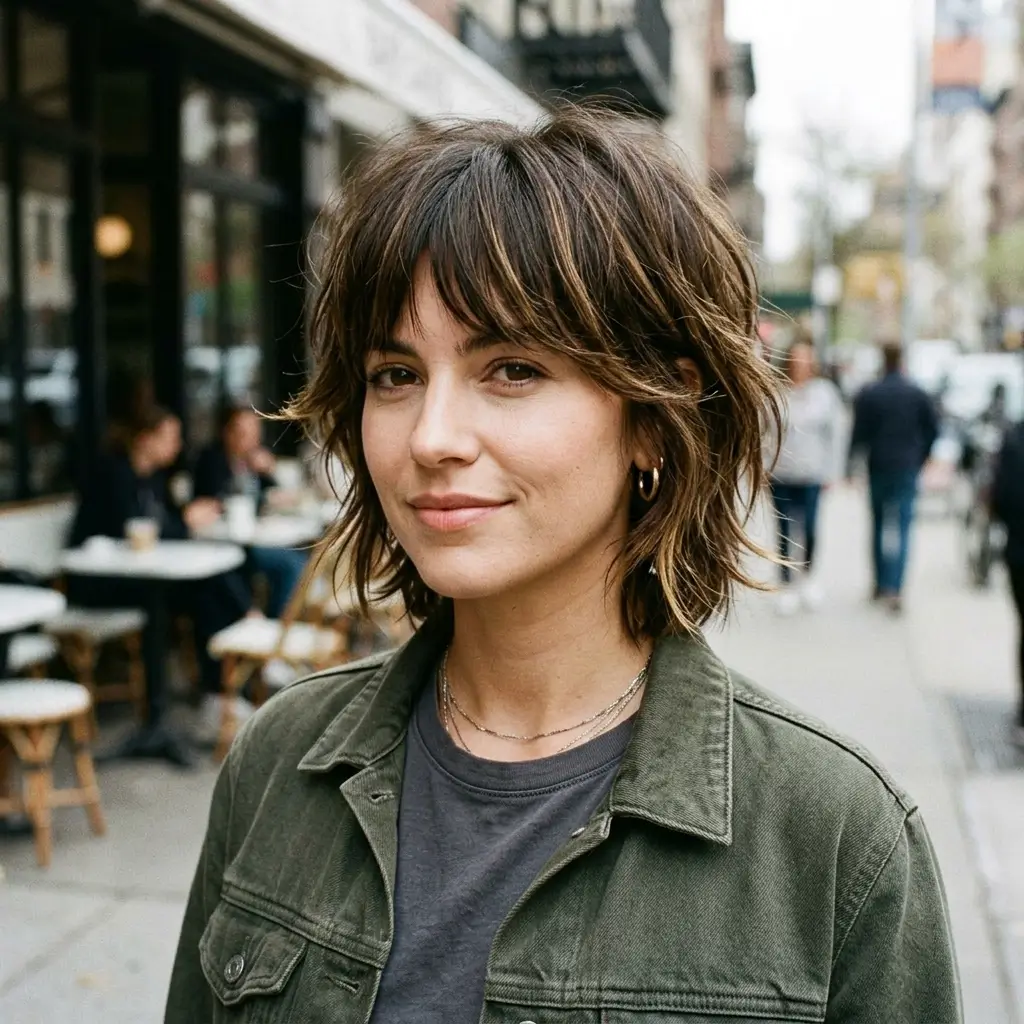 9. Short Shag Cut