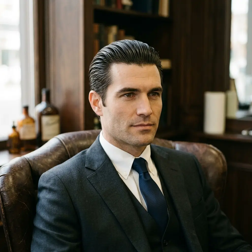 Classic Slick Back Timeless and Sharp
