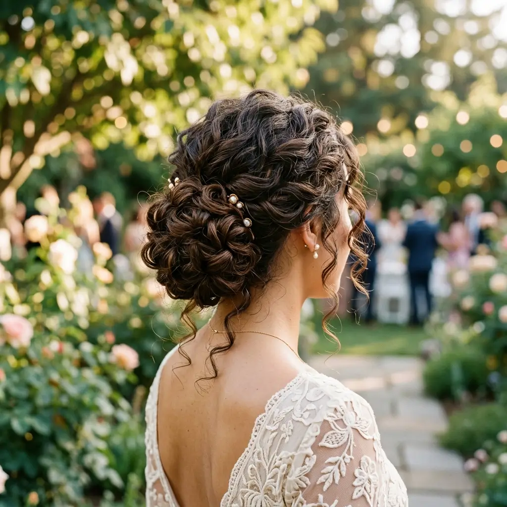 Curly Chignon