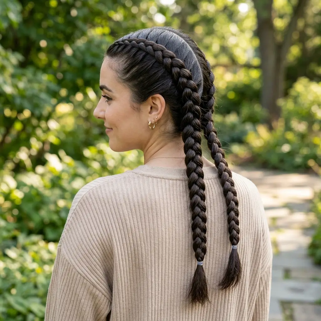 Double Dutch Braids