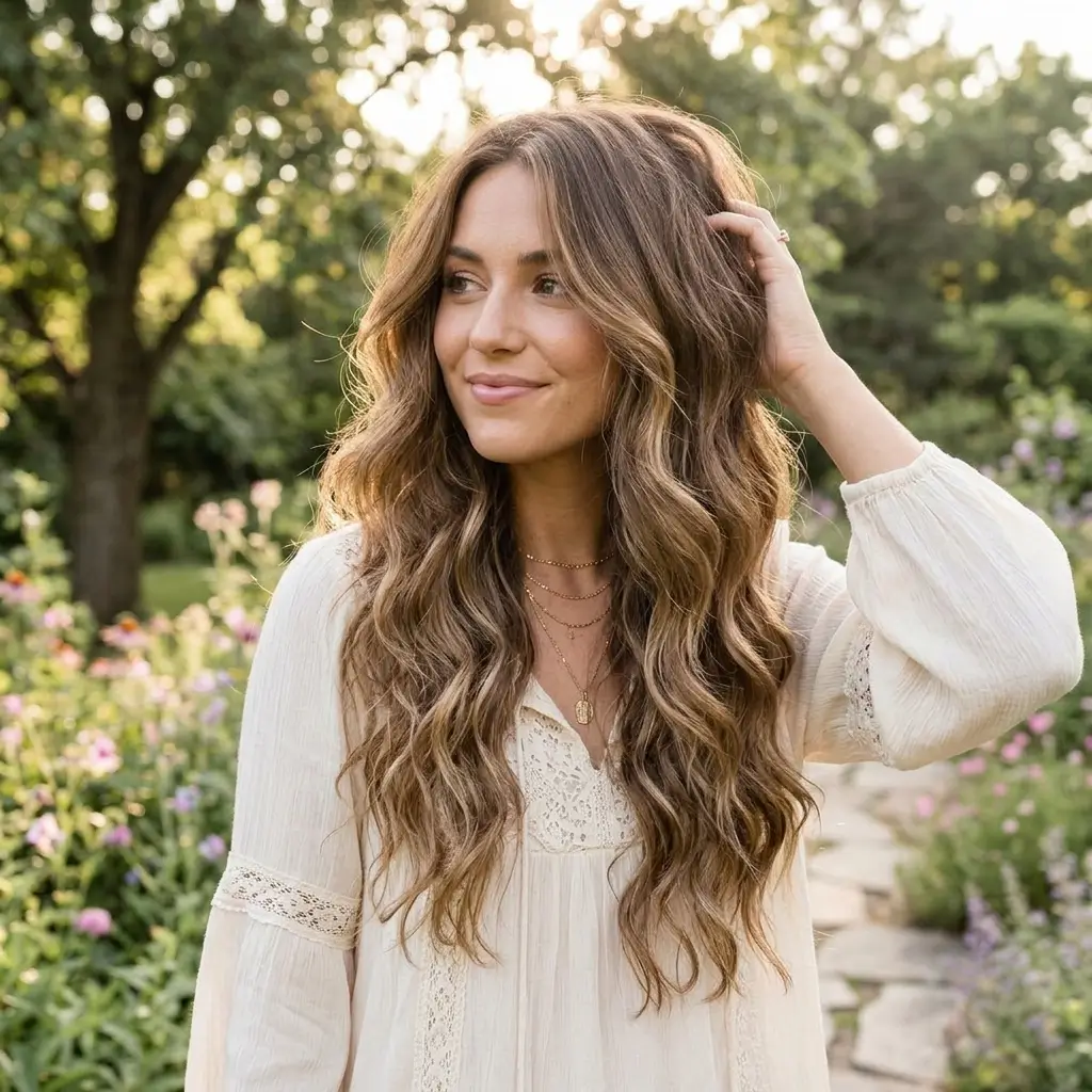 Loose Romantic Waves
