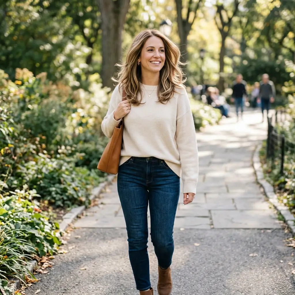 Medium Length Layers Relaxed and Versatile