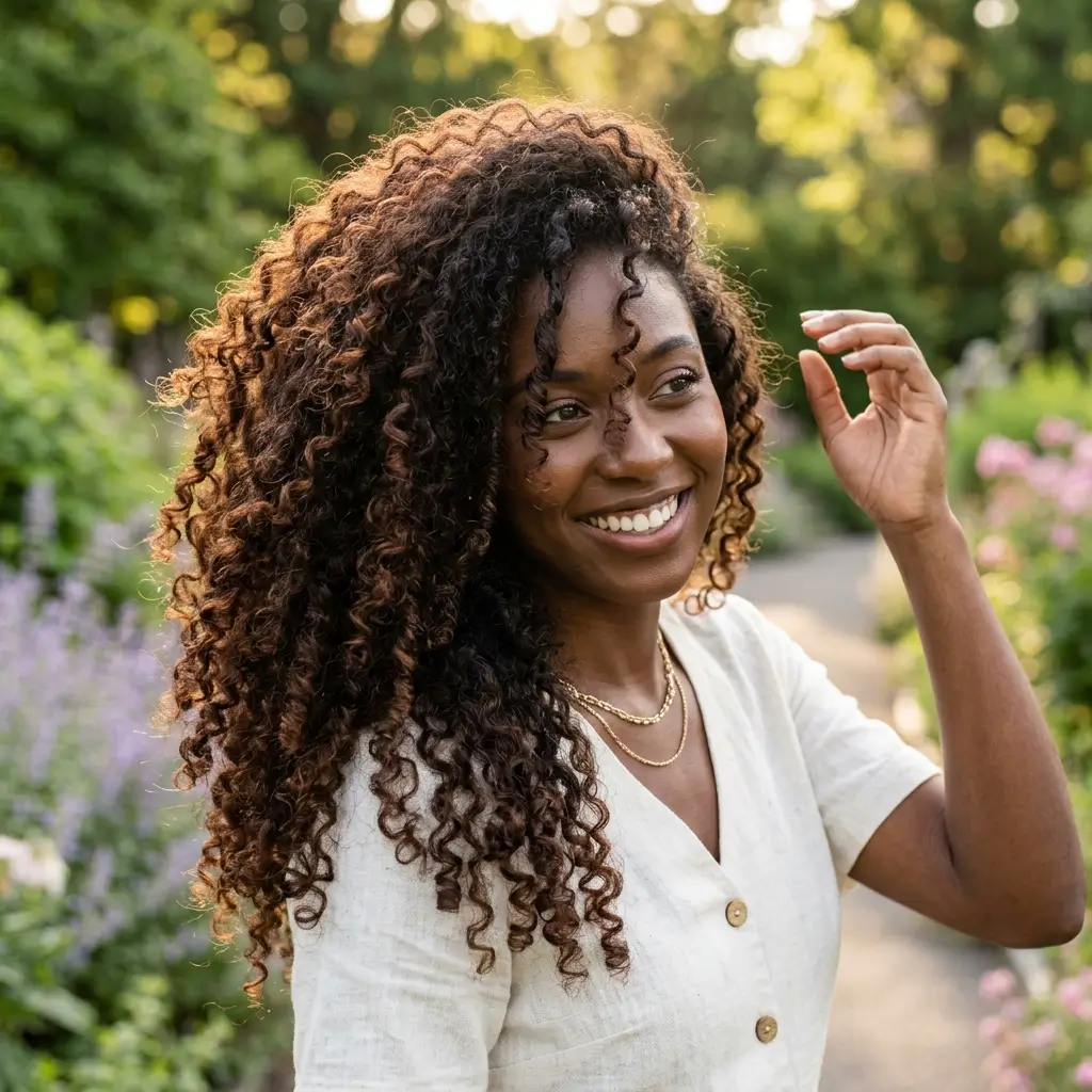 Natural Curl Cascade