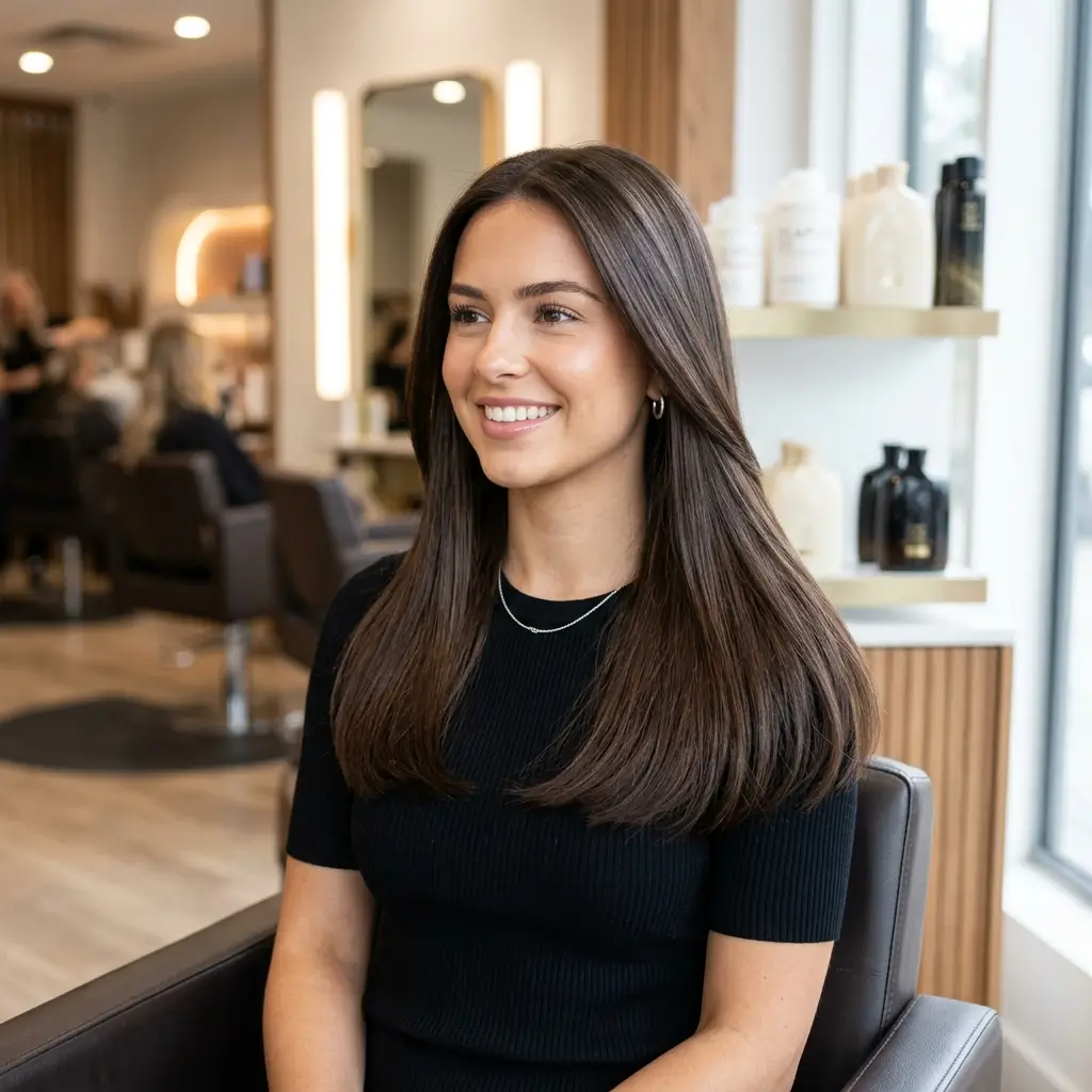 Sleek Straight Blowout