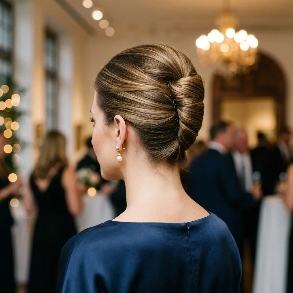 Structured French Twist