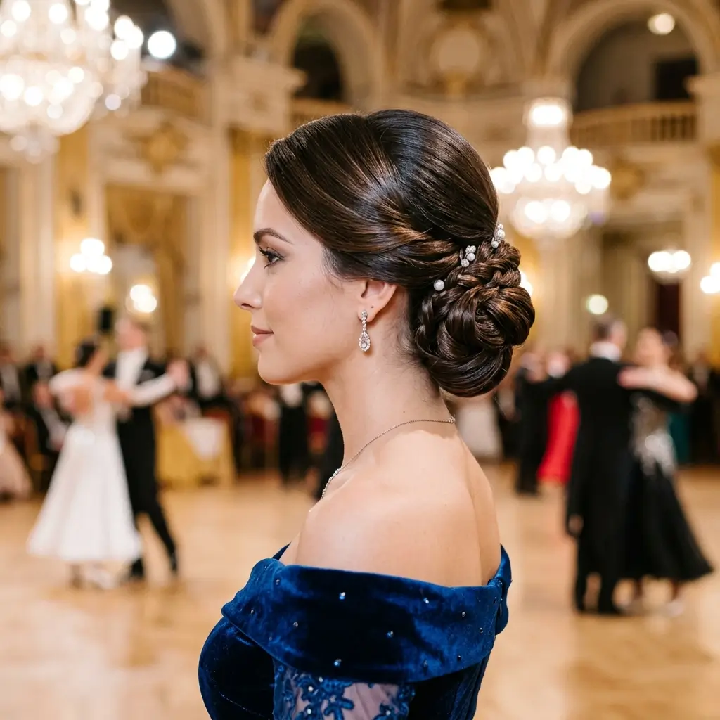 The Classic Ballroom Updo