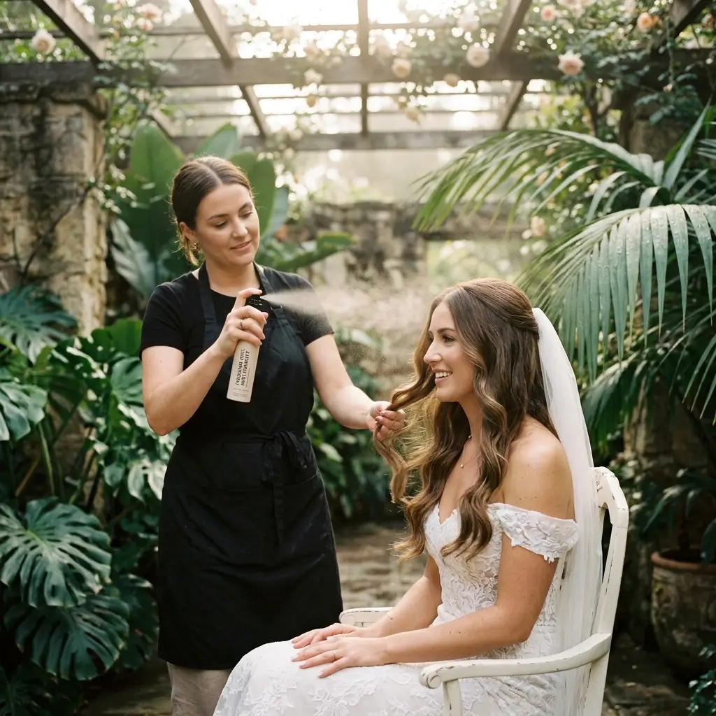 The Golden Rule for Hair Down Brides