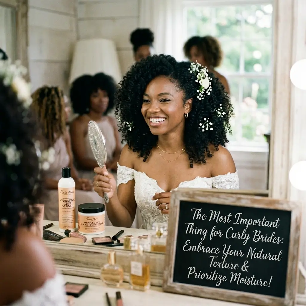 The Most Important Thing for Curly Brides
