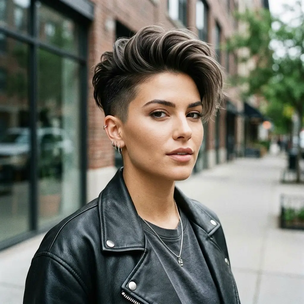 Undercut with Volume Edgy and Modern