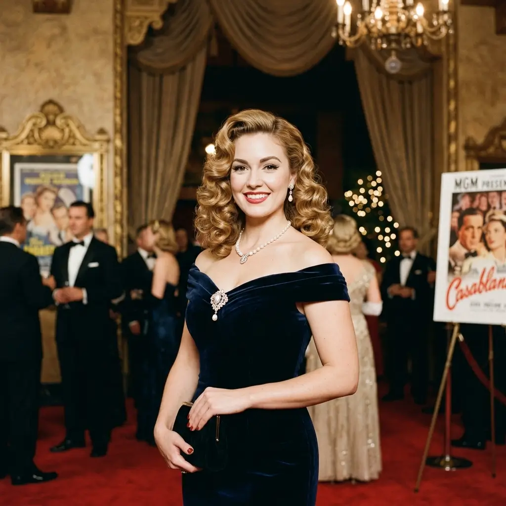 Vintage Hollywood Curls