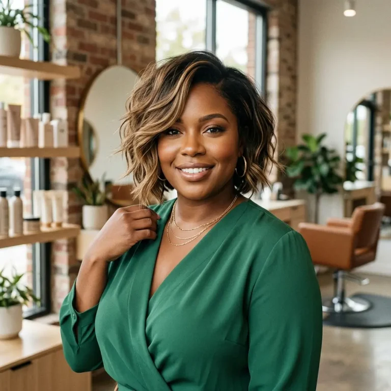 short hairstyles for fat women