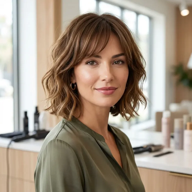 short hairstyles for heart shaped faces