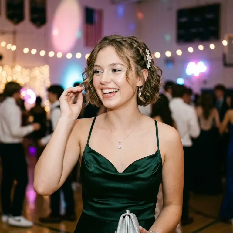 short hairstyles for hoco