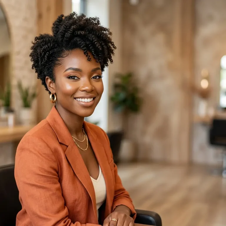 short hairstyles for kinky hair