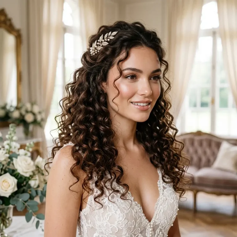 wedding hairstyles for long hair curly