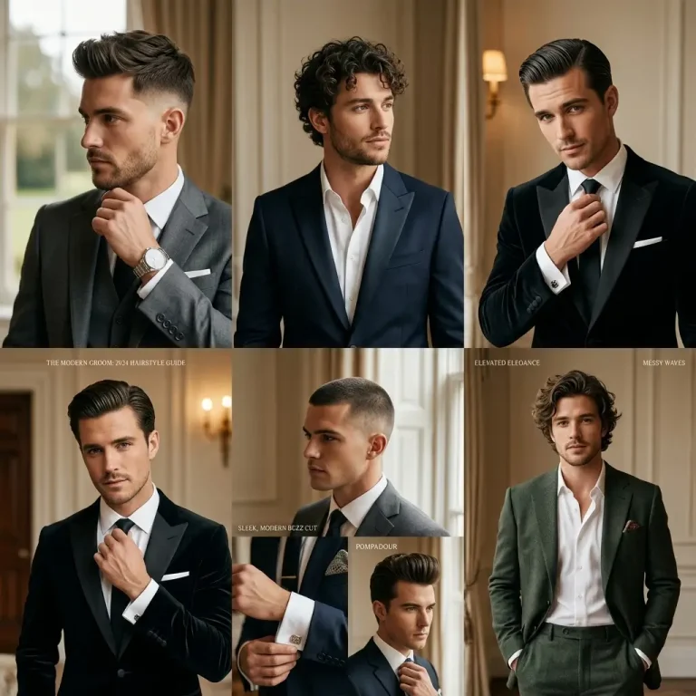 wedding hairstyles for men